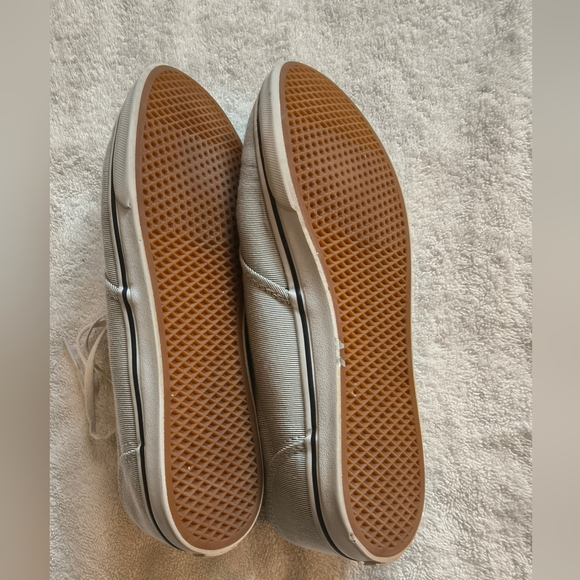 Vans Gray Pinstripe Sneakers - Picture 2 of 4